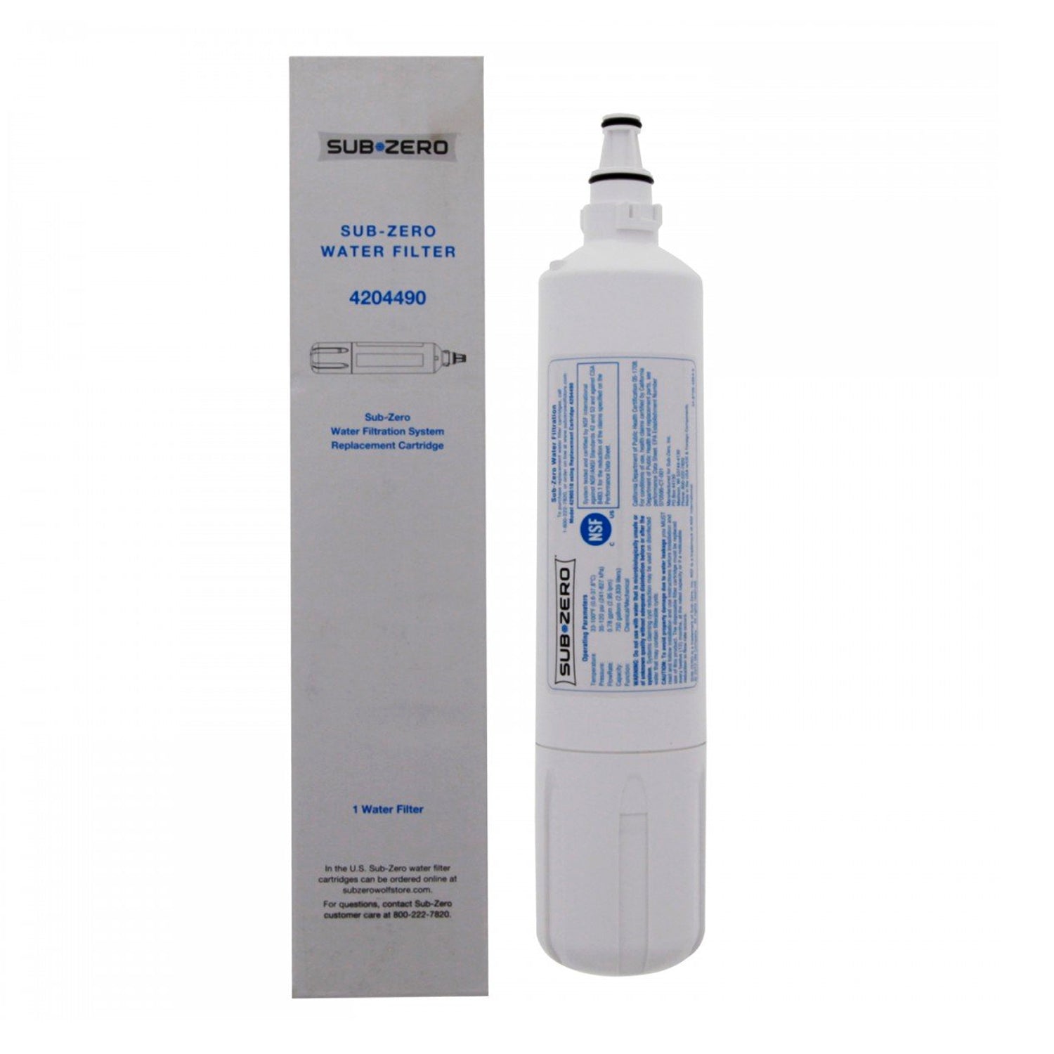 Sub-Zero Air Cartridge 7042798 and 4204490 Water Filter Pack
