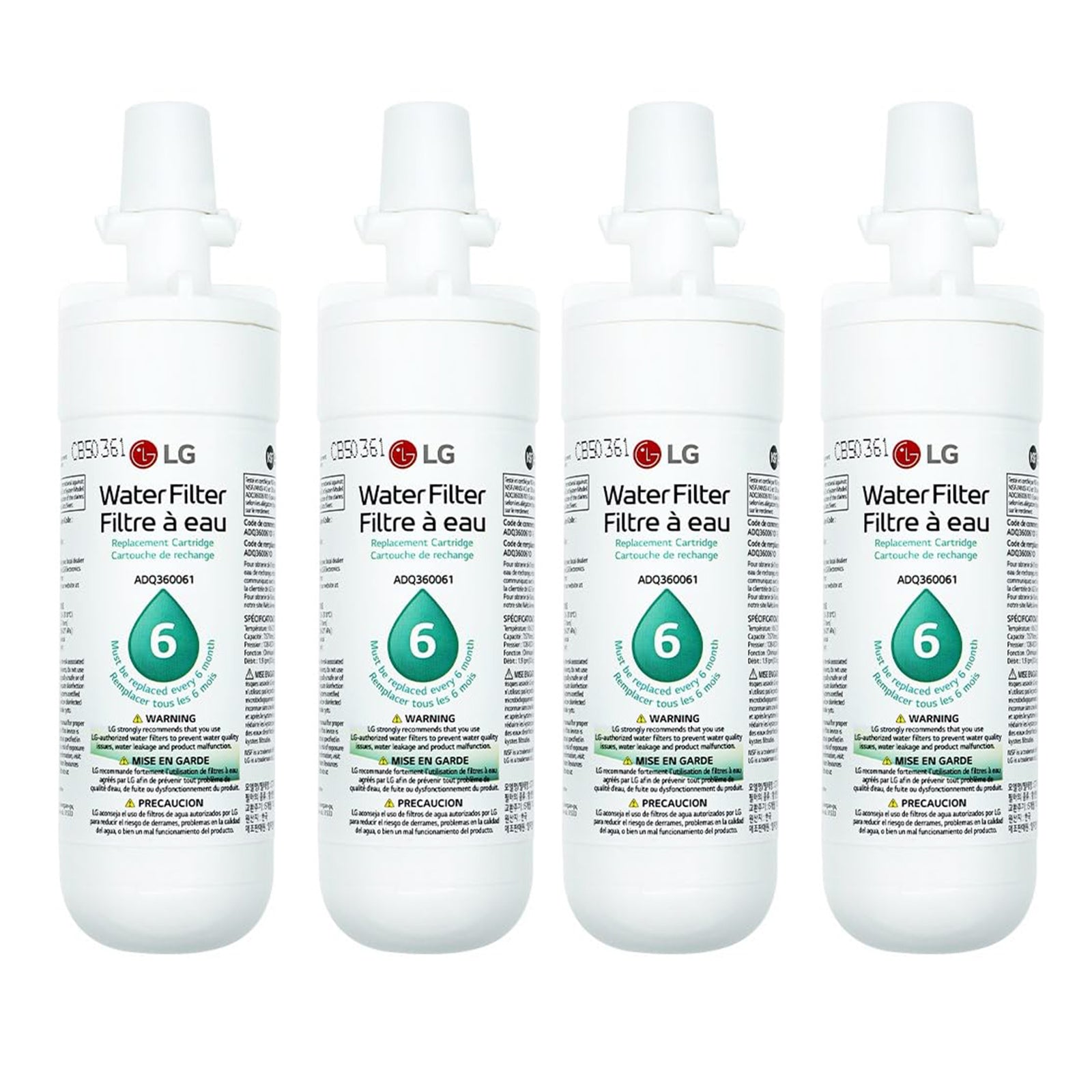 LG LT700P ADQ36006101 Refrigerator Water Filter