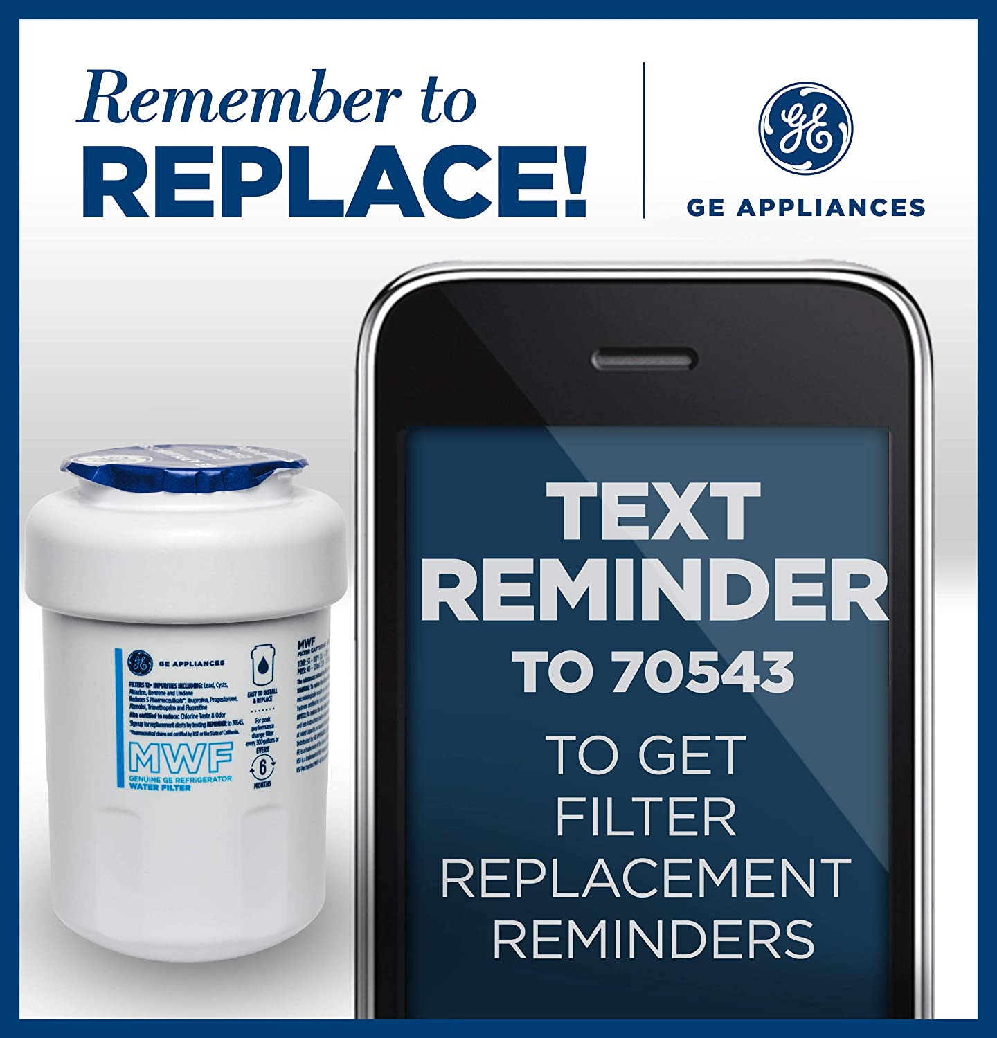 GE MWF Refrigerator Water Filters