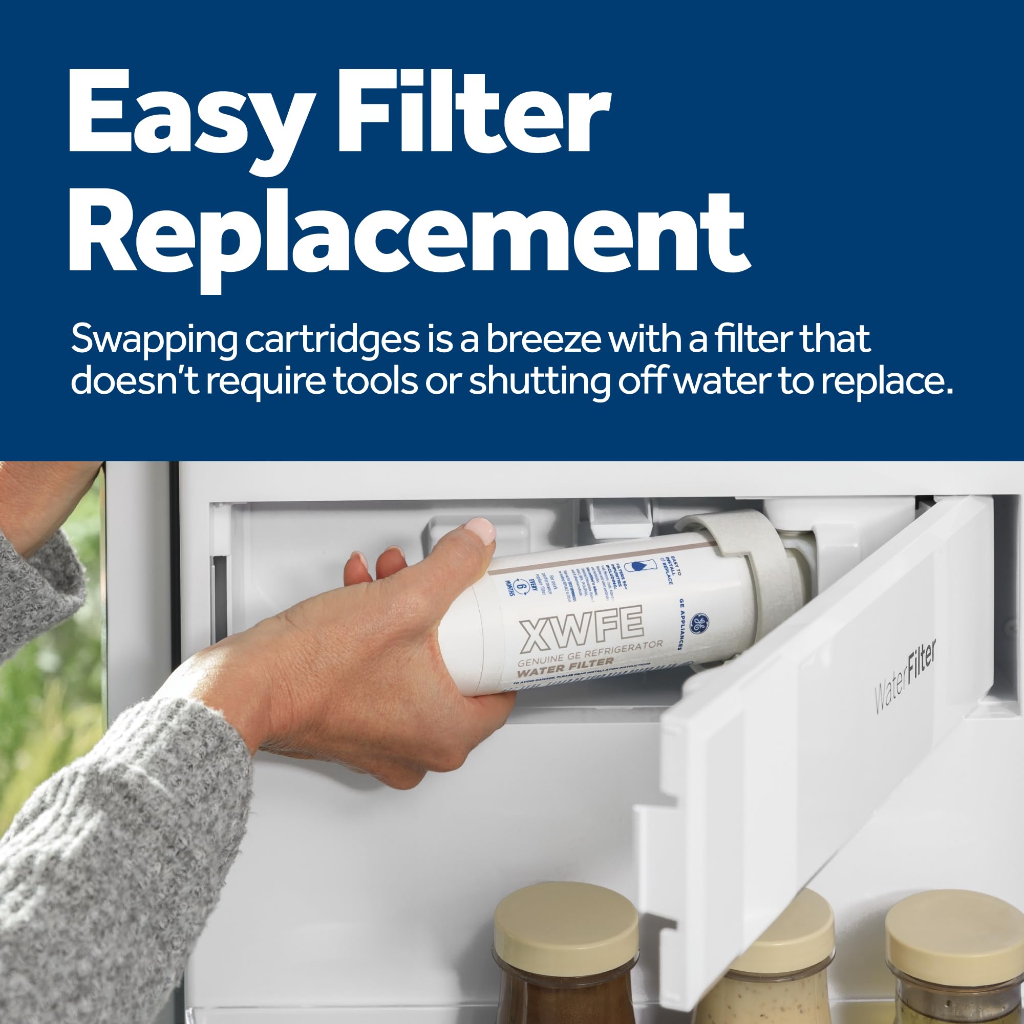 GE XWFE Refrigerator Water Filter