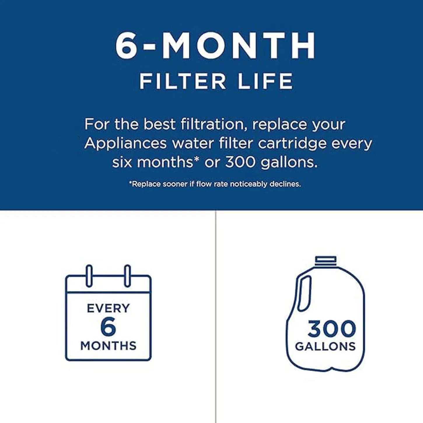 GE RPWFE Refrigerator Water Filter
